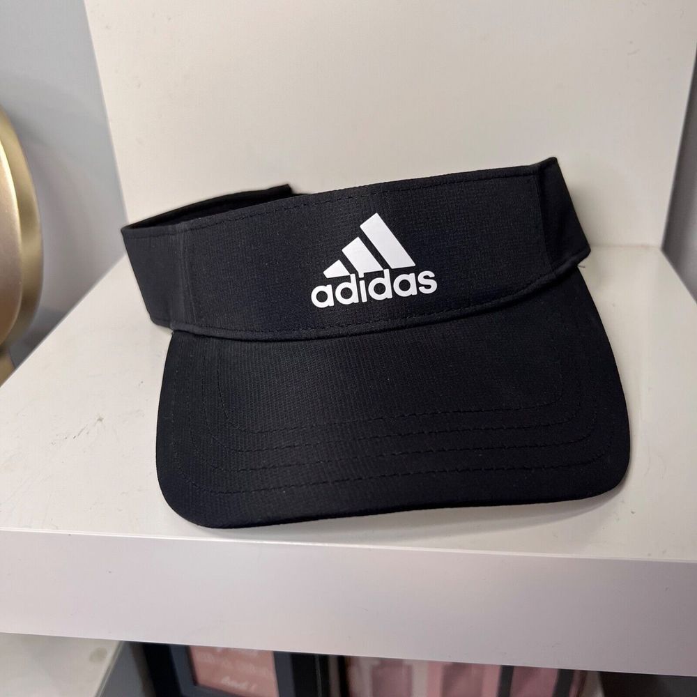 Adidas Women's Golf Tour Visor GF2677 OSFW Black-NEW With Tags